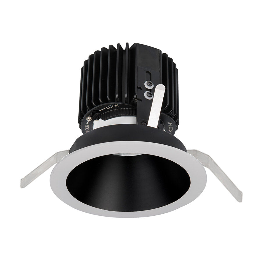 W.A.C. Lighting - R4RD2T-S840-BKWT - LED Trim - Volta - Black/White
