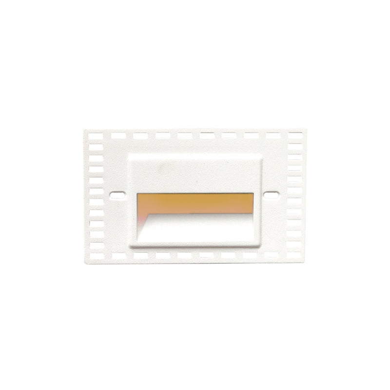 W.A.C. Lighting - WL-LED100TR-AM-WT - LED Step and Wall Light - Led100 - White On Aluminum