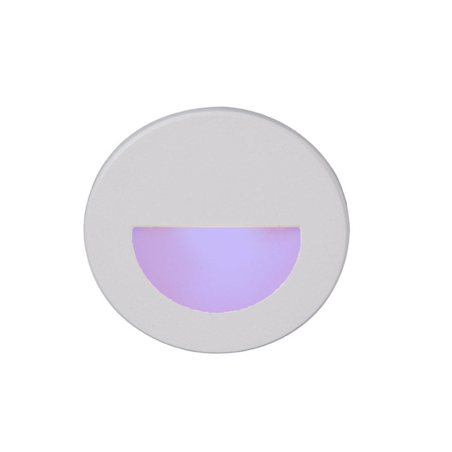 W.A.C. Lighting - WL-LED300-BL-WT - LED Step and Wall Light - Led3 Cir - White On Aluminum