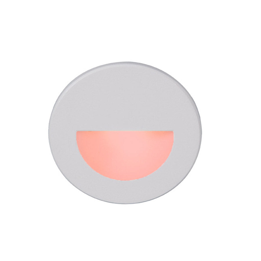 W.A.C. Lighting - WL-LED300-RD-WT - LED Step and Wall Light - Led3 Cir - White On Aluminum