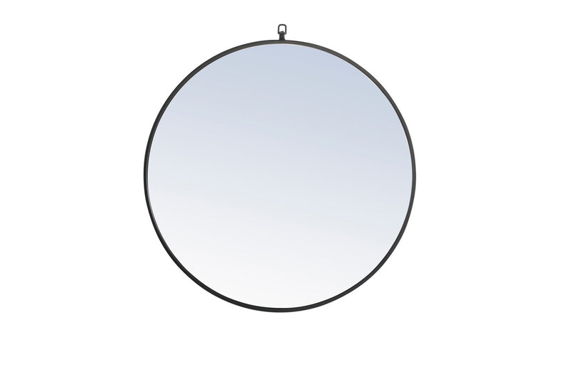 Elegant Lighting - MR4057BK - Mirror - Rowan - Black
