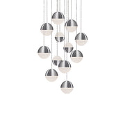 Kuzco Lighting - MP10512-BN - LED Pendant - Supernova - Brushed Nickel