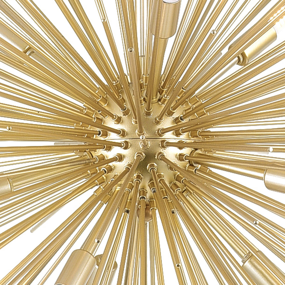 CWI Lighting - 1034P30-9-620 - Nine Light Chandelier - Savannah - Gold Leaf