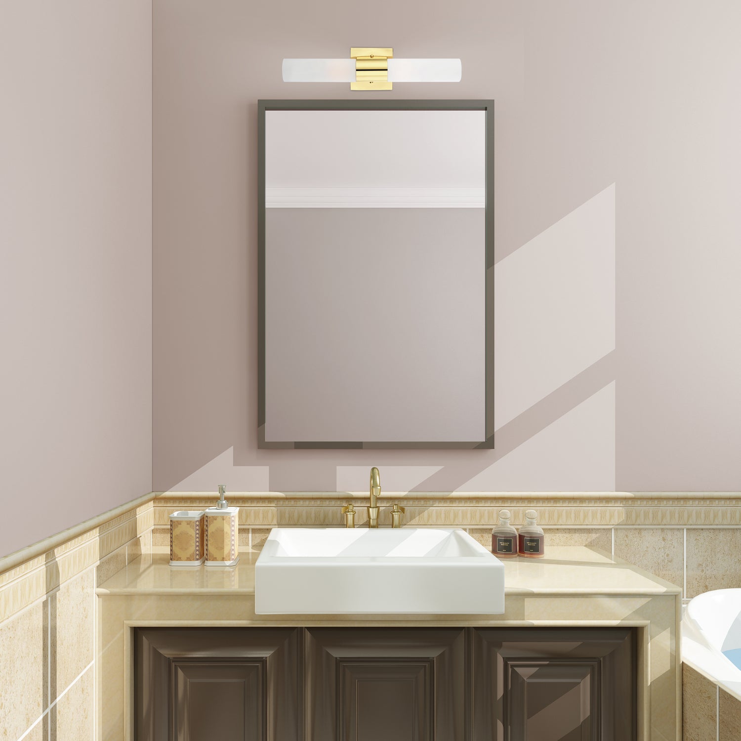 Livex Lighting - 10102-02 - Two Light Bath Vanity - Aero - Polished Brass