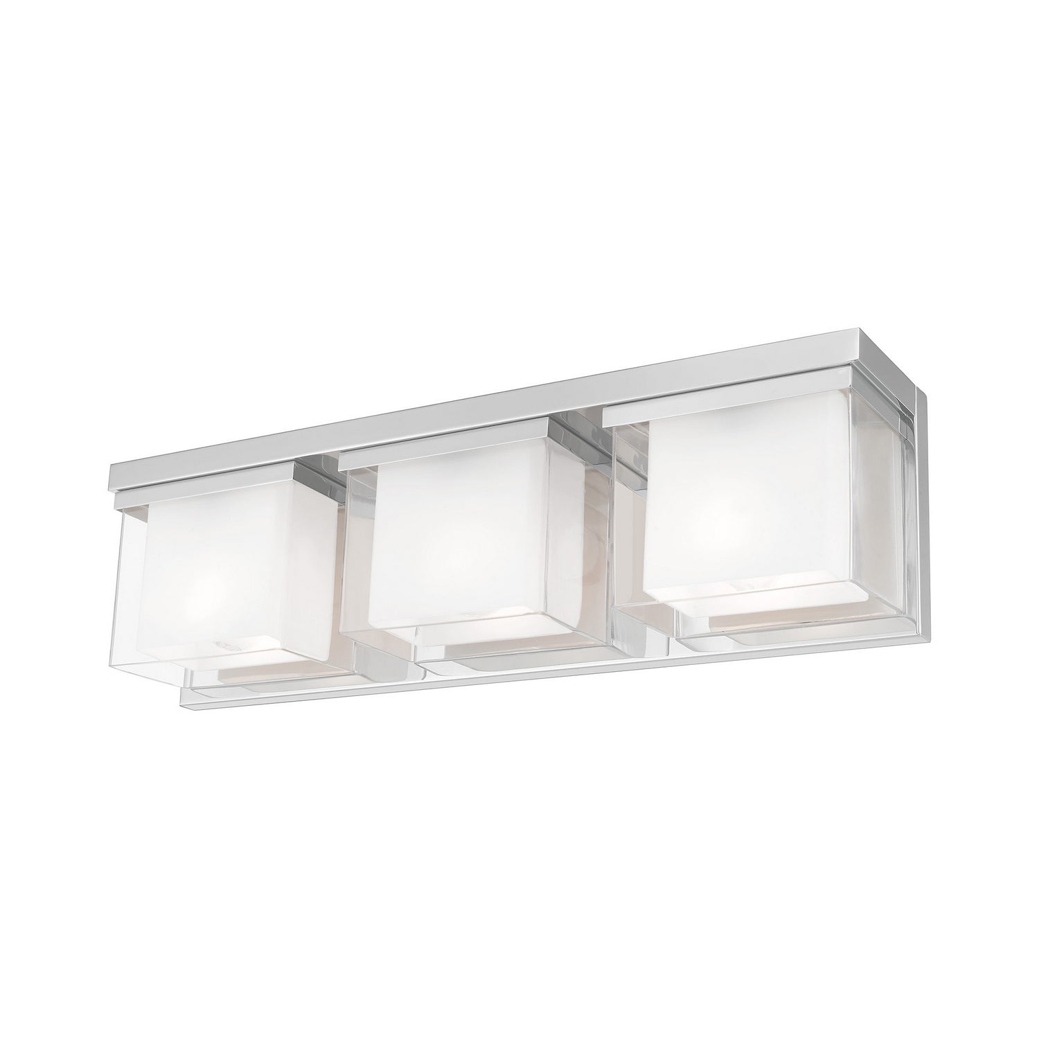 Livex Lighting - 10123-05 - Three Light Bath Vanity - Duval - Polished Chrome