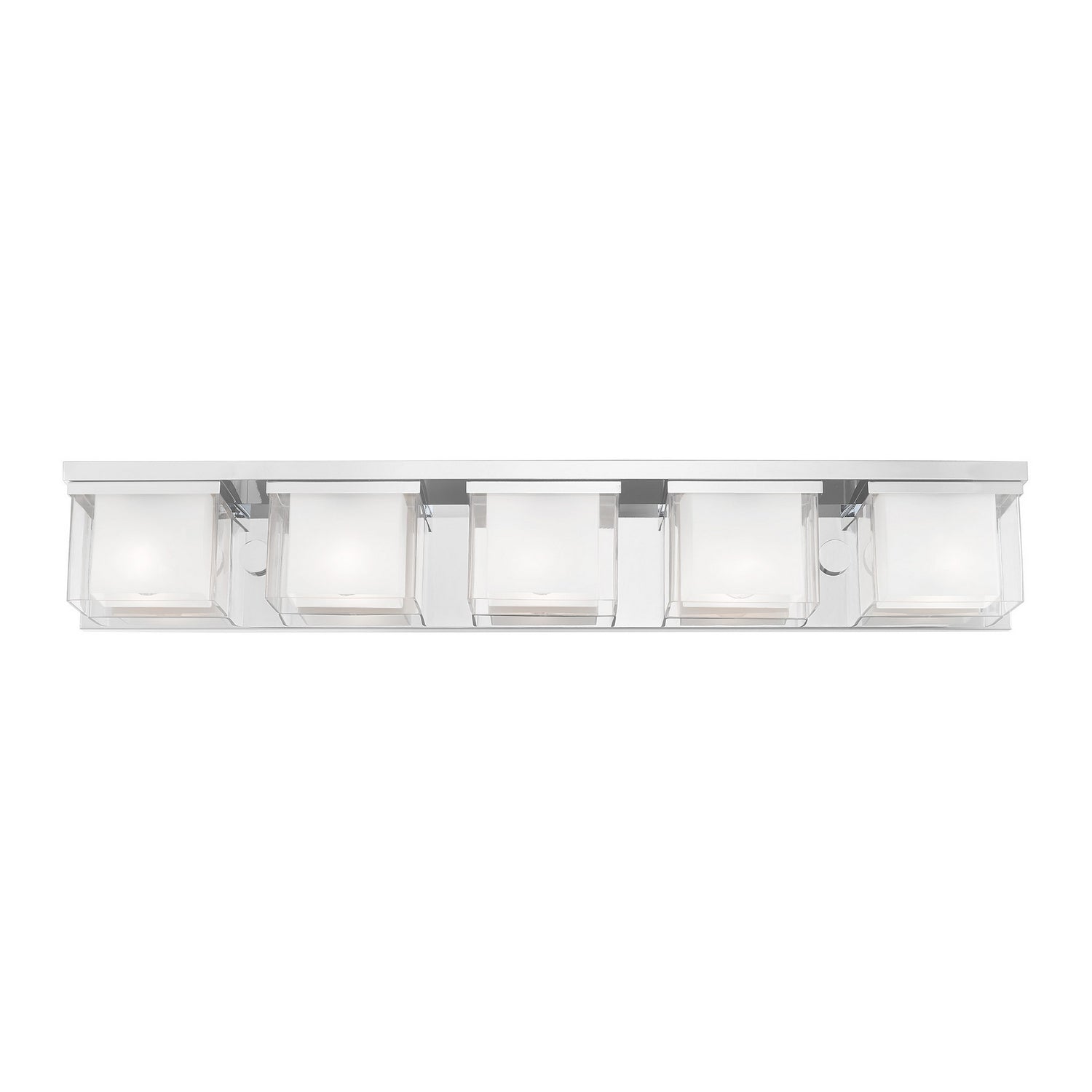 Livex Lighting - 10125-05 - Five Light Bath Vanity - Duval - Polished Chrome