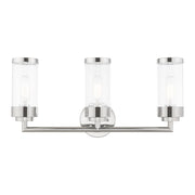 Livex Lighting - 10363-05 - Three Light Bath Vanity - Hillcrest - Polished Chrome