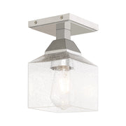 Livex Lighting - 10380-05 - One Light Ceiling Mount - Aragon - Polished Chrome