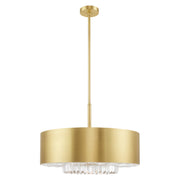 Livex Lighting - 40020-12 - Six Light Chandelier - Madison - Satin Brass