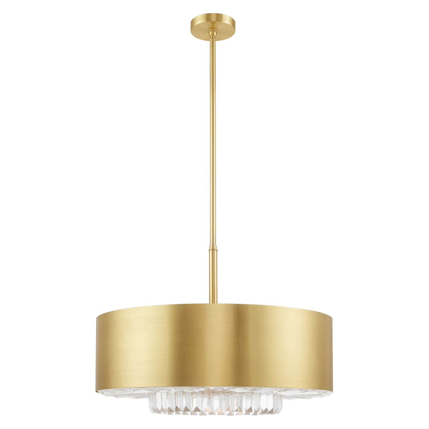Livex Lighting - 40020-12 - Six Light Chandelier - Madison - Satin Brass