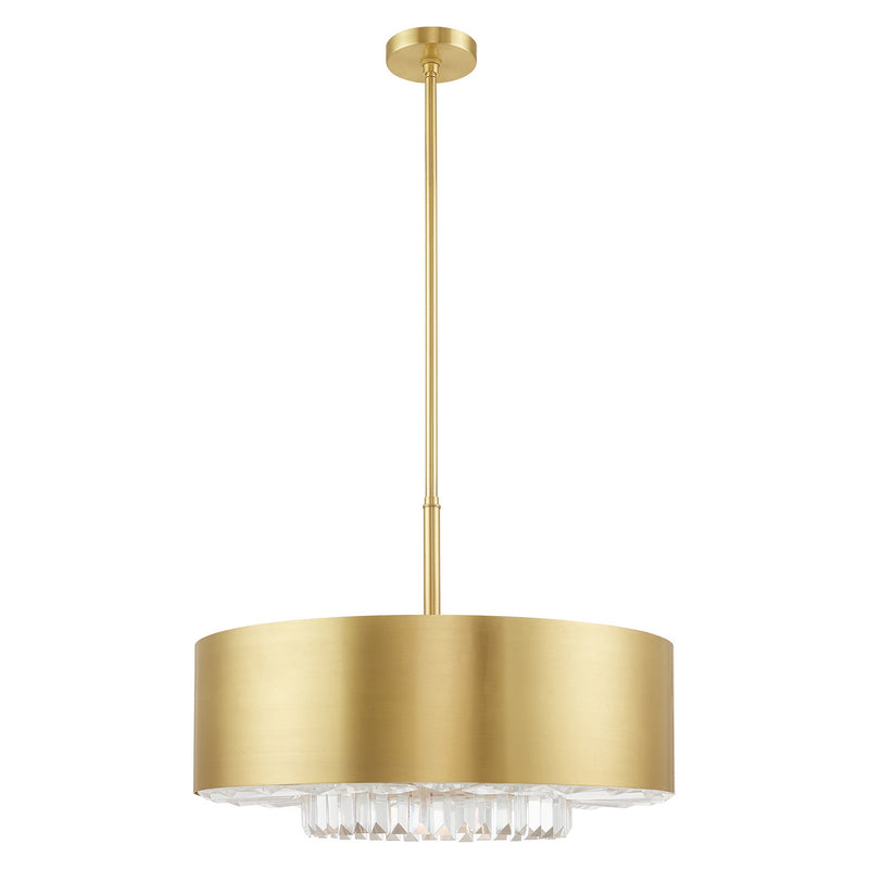 Livex Lighting - 40020-12 - Six Light Chandelier - Madison - Satin Brass