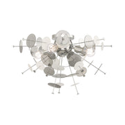 Livex Lighting - 40070-05 - Four Light Ceiling Mount - Circulo - Polished Chrome