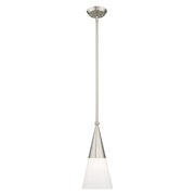 Livex Lighting - 40686-91 - One Light Mini Pendant - Stockholm - Brushed Nickel