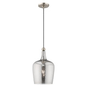 Livex Lighting - 41244-91 - One Light Mini Pendant - Avery - Brushed Nickel