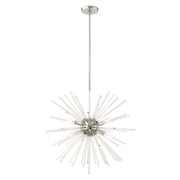 Livex Lighting - 41256-05 - Eight Light Pendant - Utopia - Polished Chrome