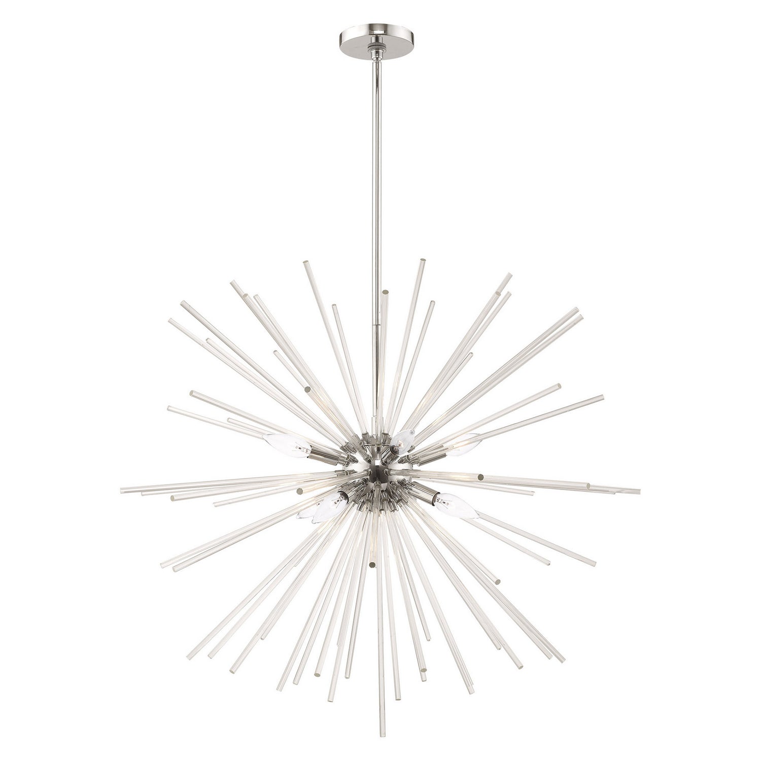 Livex Lighting - 41258-05 - Eight Light Pendant - Utopia - Polished Chrome