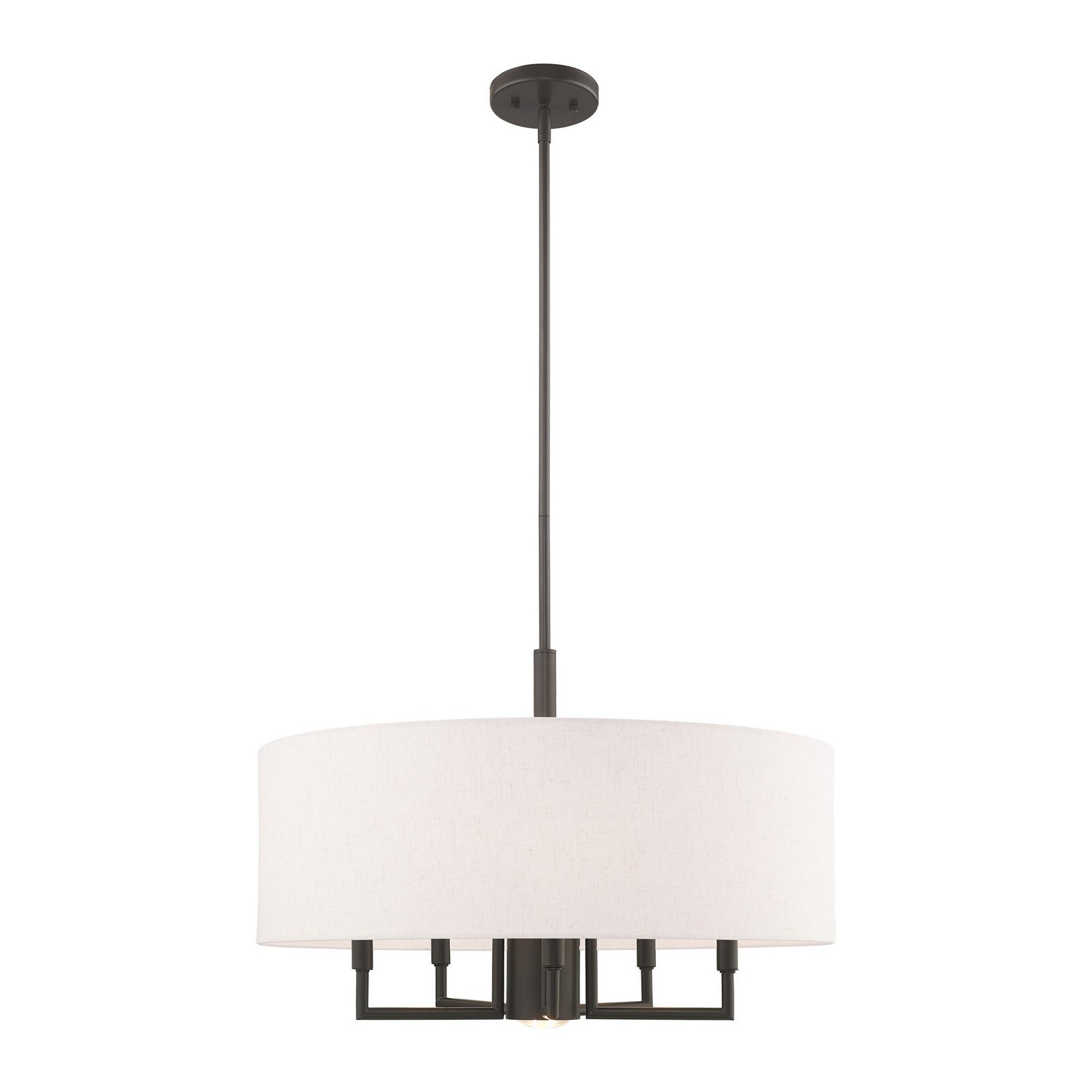 Livex Lighting - 42605-92 - Six Light Chandelier - Monroe - English Bronze