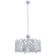 Allegri - 033051-010-FR001 - Six Light Pendant - Fonseca - Chrome
