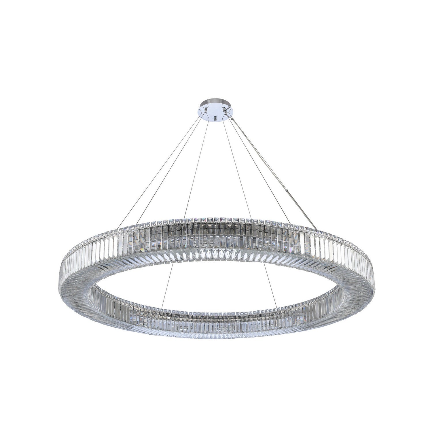 Allegri - 11713-010-FR001 - 18 Light Pendant - Rondelle - Polished Chrome