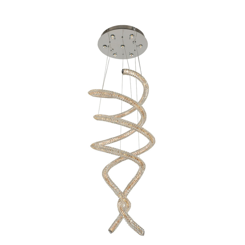 Allegri - 11807-010-FR001 - LED Convertible Chandelier - Flush Mount - Ravina - Chrome