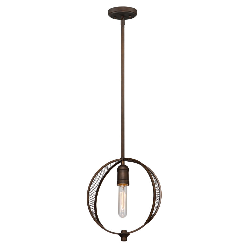 Artcraft - AC10901OB - One Light Pendant - Linden - Bronze
