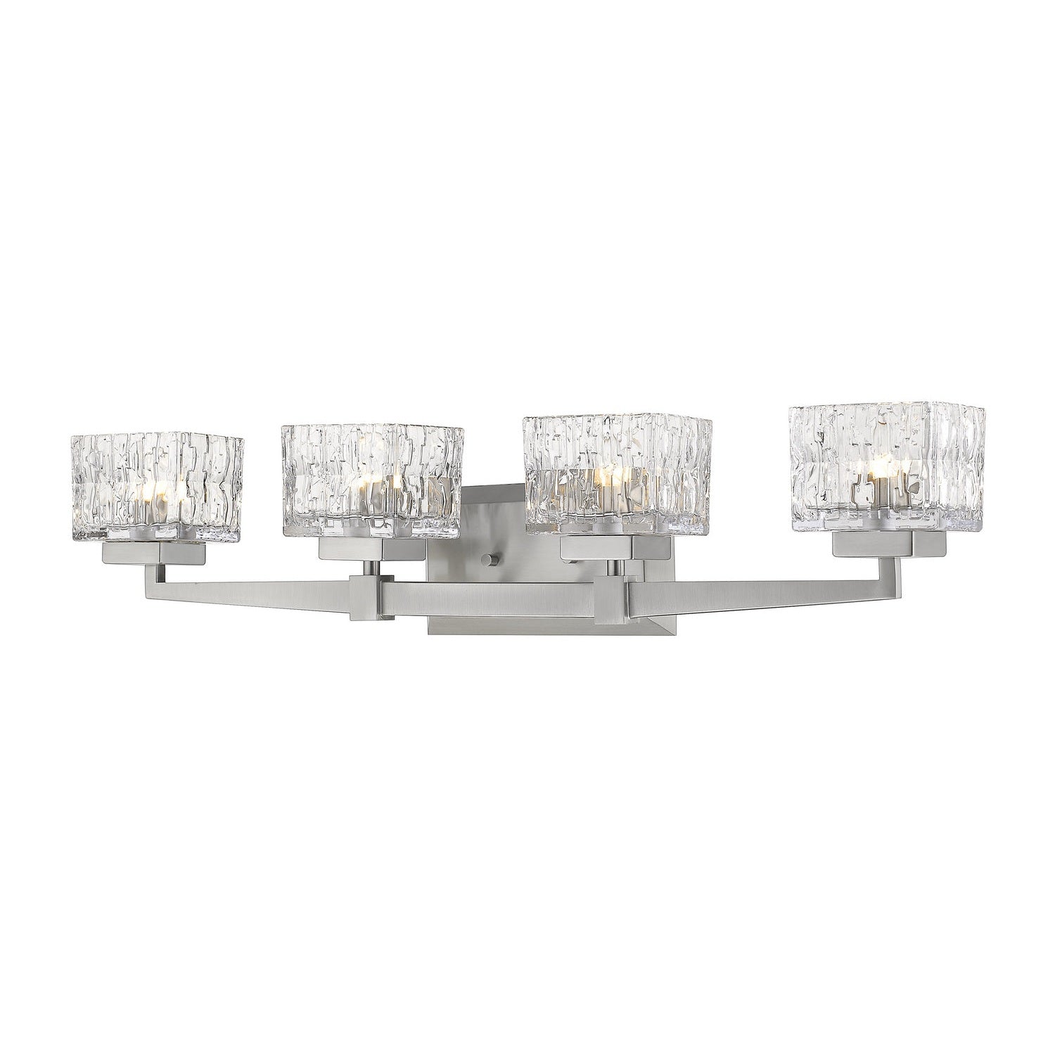 Z-Lite - 1927-4V-BN - Four Light Vanity - Rubicon - Brushed Nickel