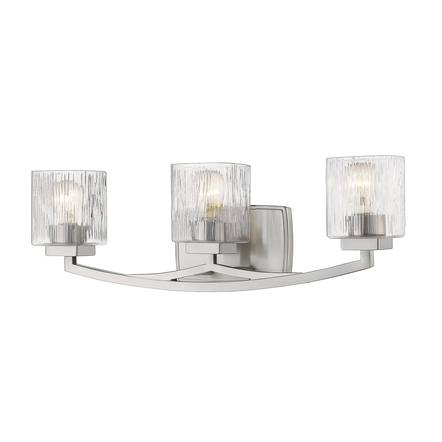 Z-Lite - 1929-3V-BN - Three Light Vanity - Zaid - Brushed Nickel