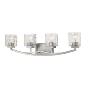 Z-Lite - 1929-4V-BN - Four Light Vanity - Zaid - Brushed Nickel