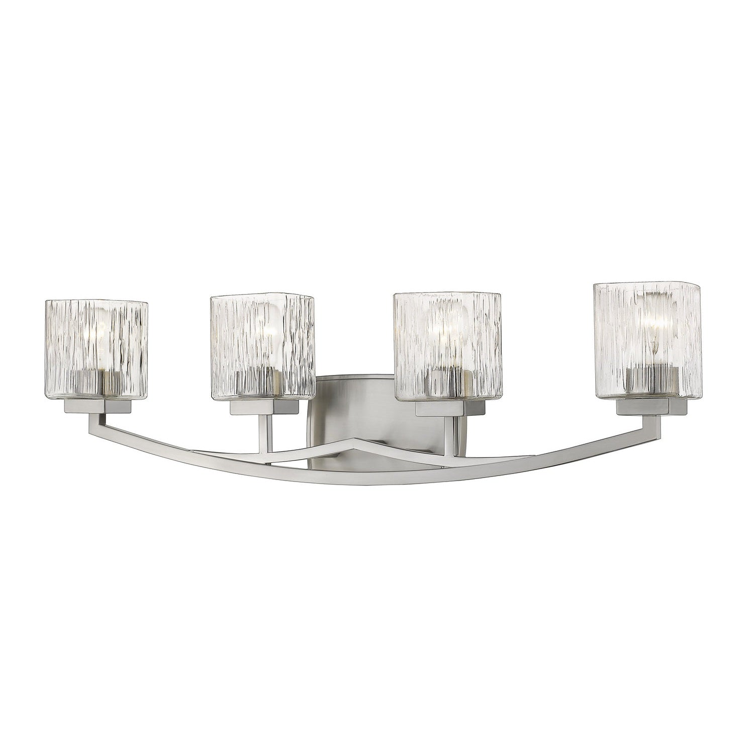 Z-Lite - 1929-4V-BN - Four Light Vanity - Zaid - Brushed Nickel