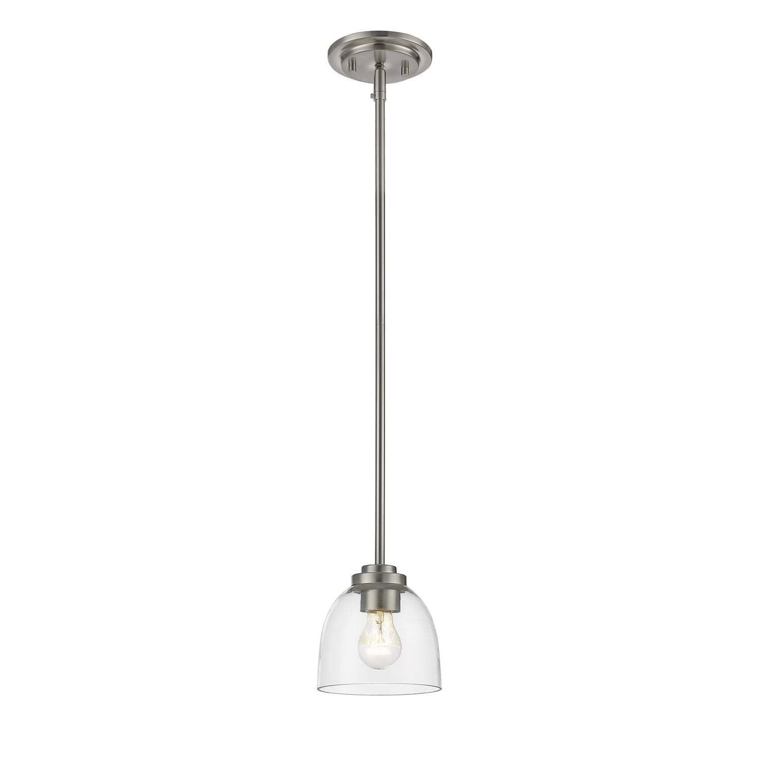 Z-Lite - 460MP-BN - One Light Pendant - Ashton - Brushed Nickel