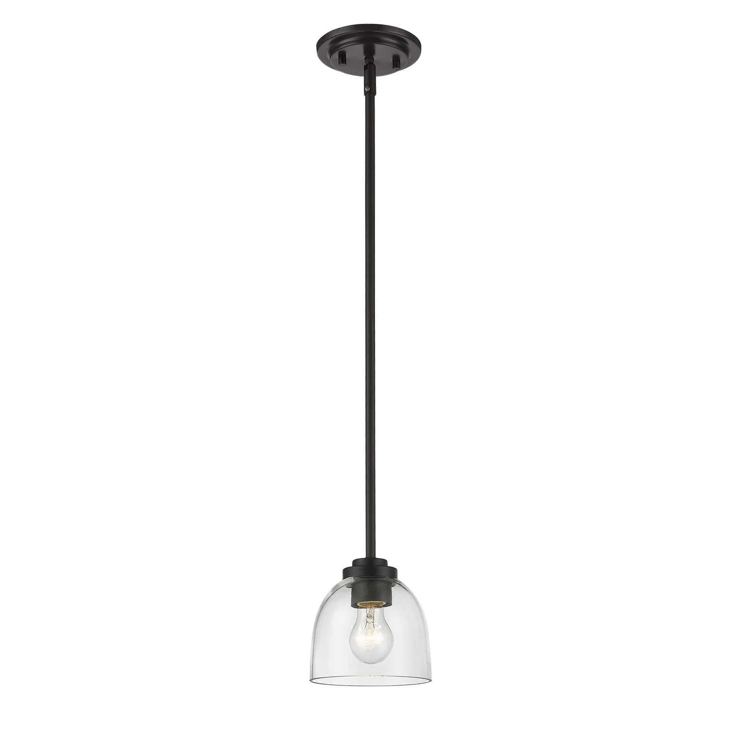 Z-Lite - 460MP-BRZ - One Light Pendant - Ashton - Bronze
