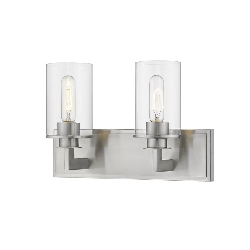 Z-Lite - 462-2V-BN - Two Light Vanity - Savannah - Brushed Nickel
