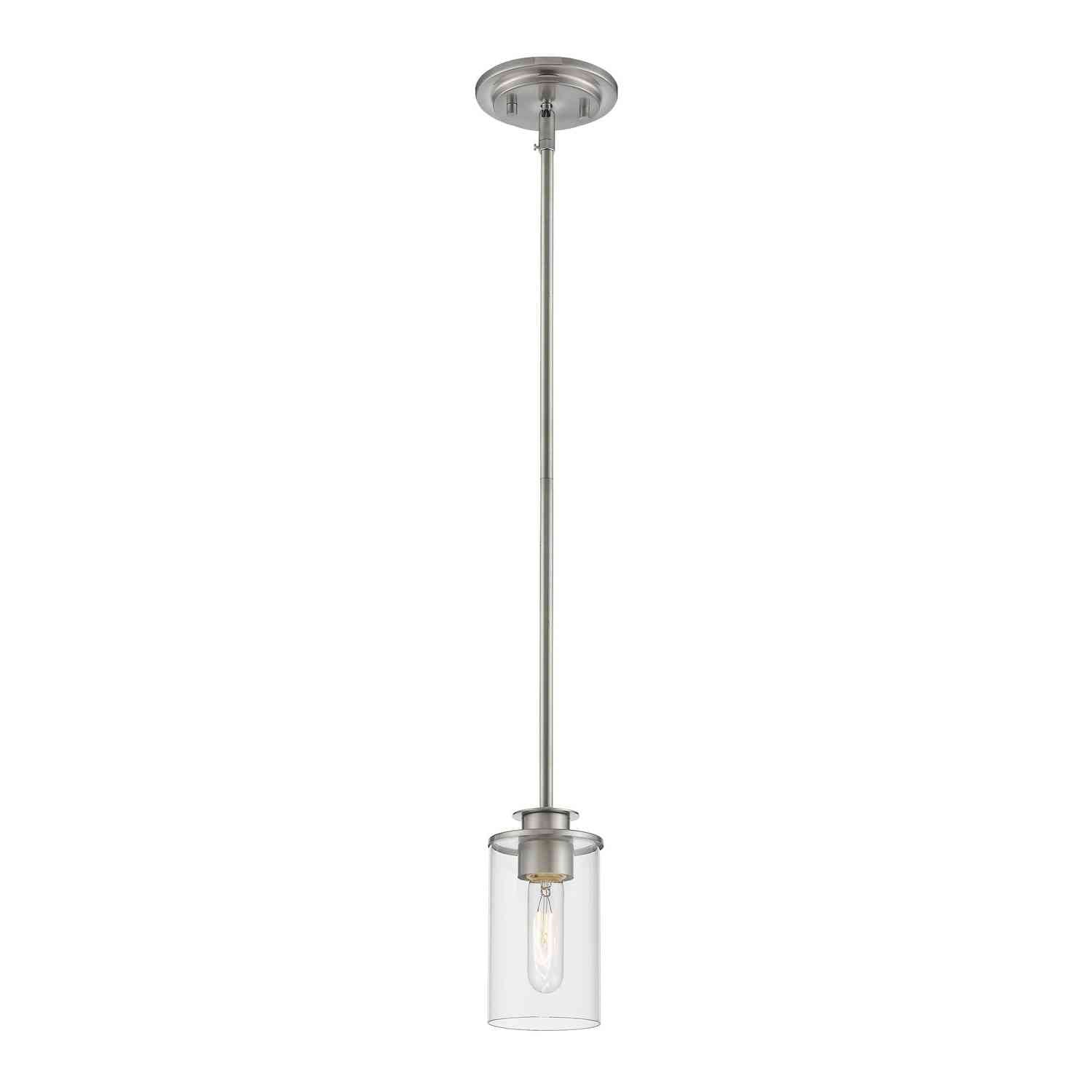 Z-Lite - 462MP-BN - One Light Pendant - Savannah - Brushed Nickel