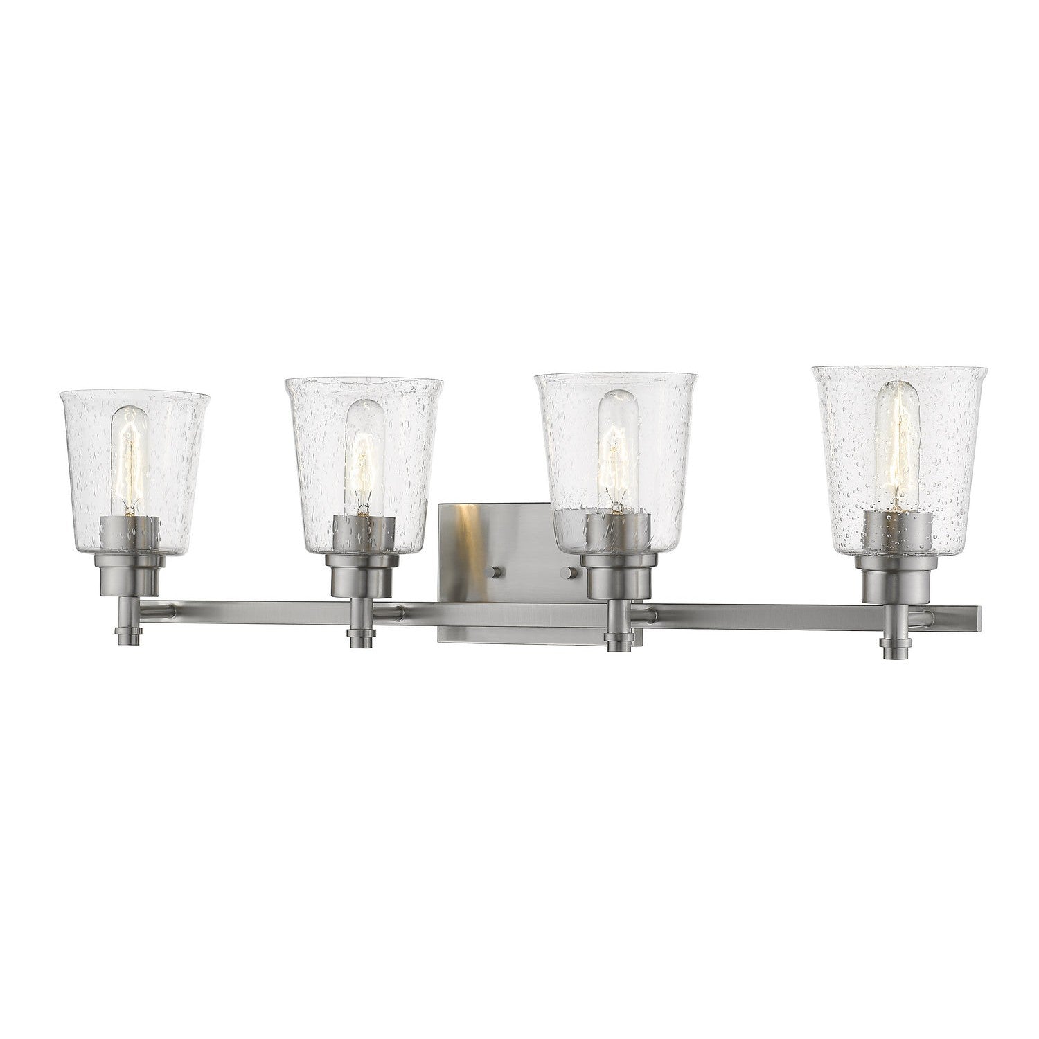 Z-Lite - 464-4V-BN - Four Light Vanity - Bohin - Brushed Nickel