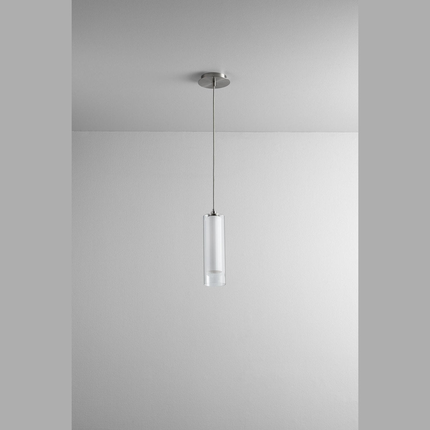 Quorum - 3-609-124 - LED Pendant - Gratis - Satin Nickel|Satin Opal