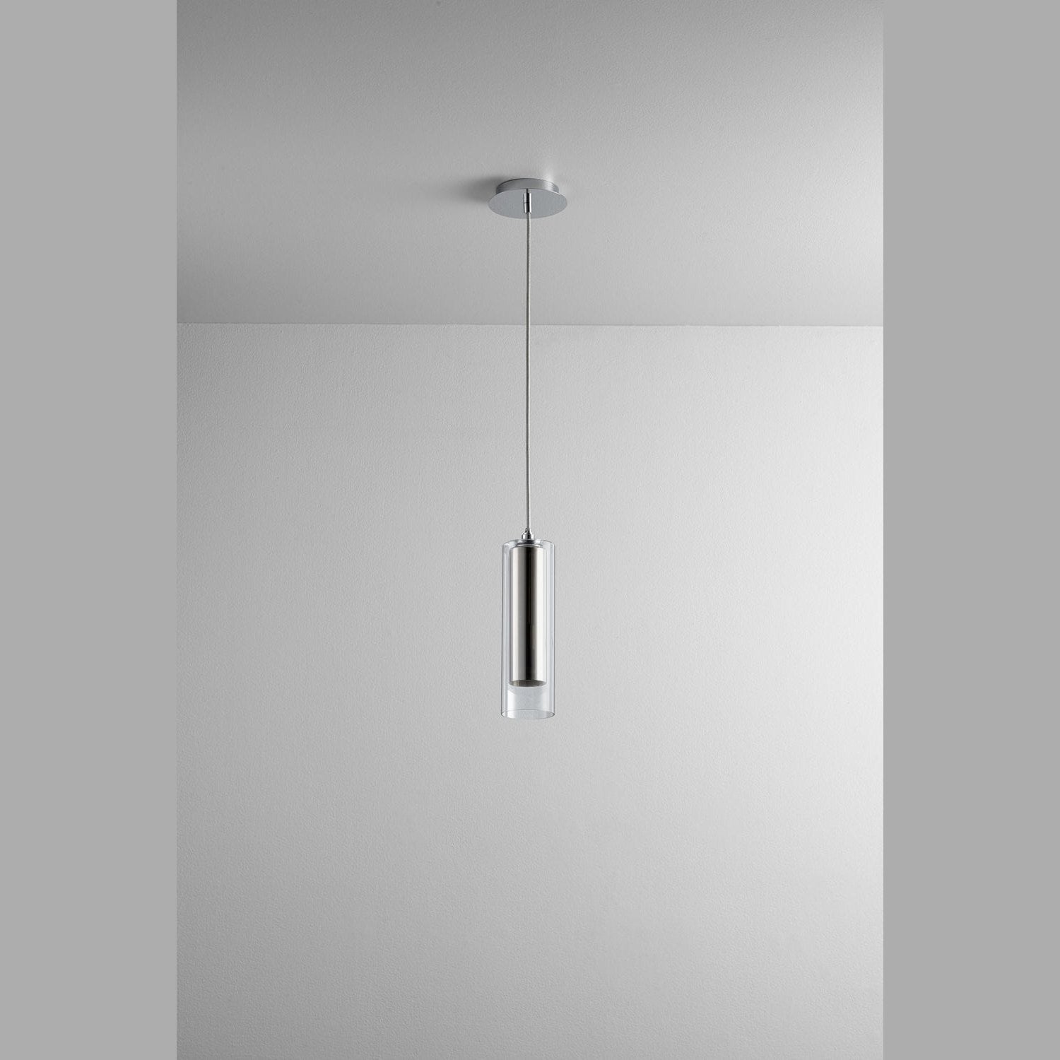 Quorum - 3-609-1414 - LED Pendant - Gratis - Polished Chrome|Mirror Glass