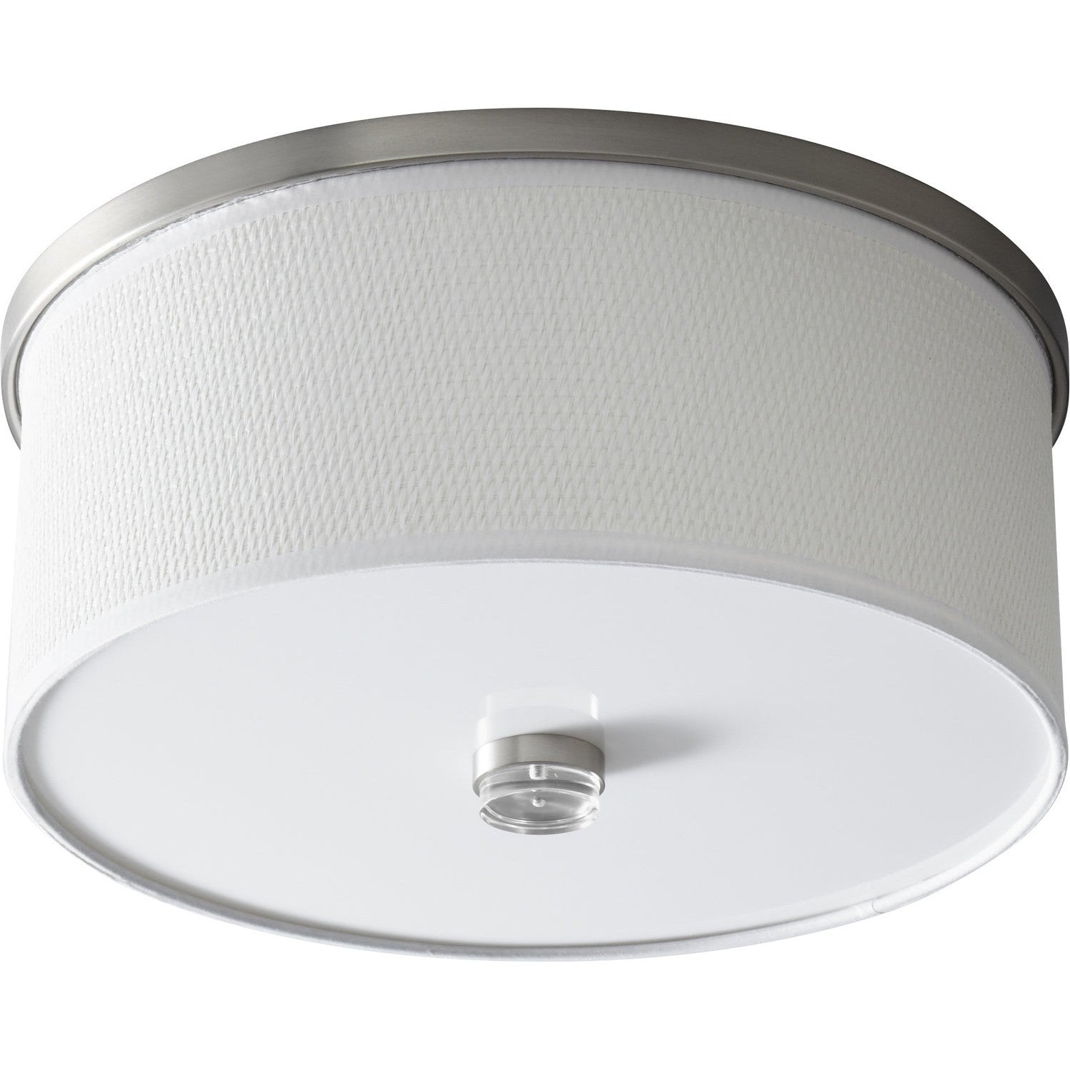 Quorum - 3-695-24 - LED Ceiling Mount - Echo - Satin Nickel|White Grass