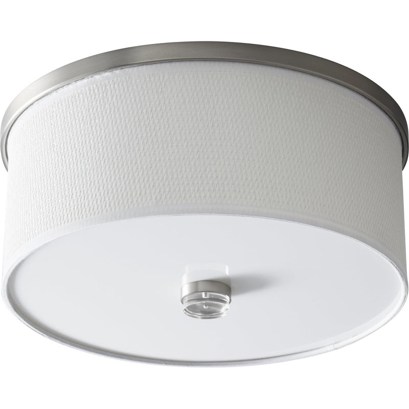 Quorum - 3-695-24 - LED Ceiling Mount - Echo - Satin Nickel|White Grass