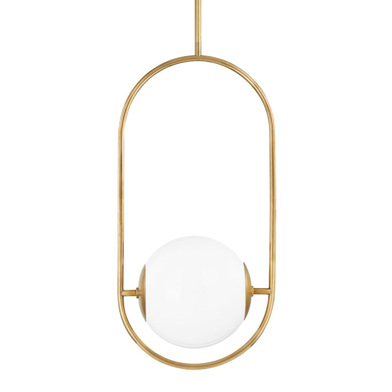 Corbett Lighting - 273-43-VB - One Light Pendant - Everley - Vintage Brass