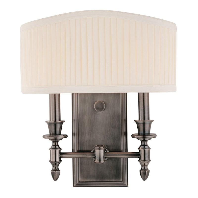 Hudson Valley - 882-OB - Two Light Wall Sconce - Bridgehampton - Old Bronze