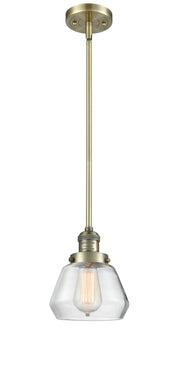 Innovations - 201S-AB-G172 - One Light Mini Pendant - Franklin Restoration - Antique Brass