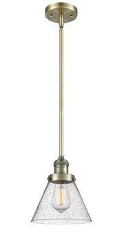 Innovations - 201S-AB-G44 - One Light Mini Pendant - Franklin Restoration - Antique Brass