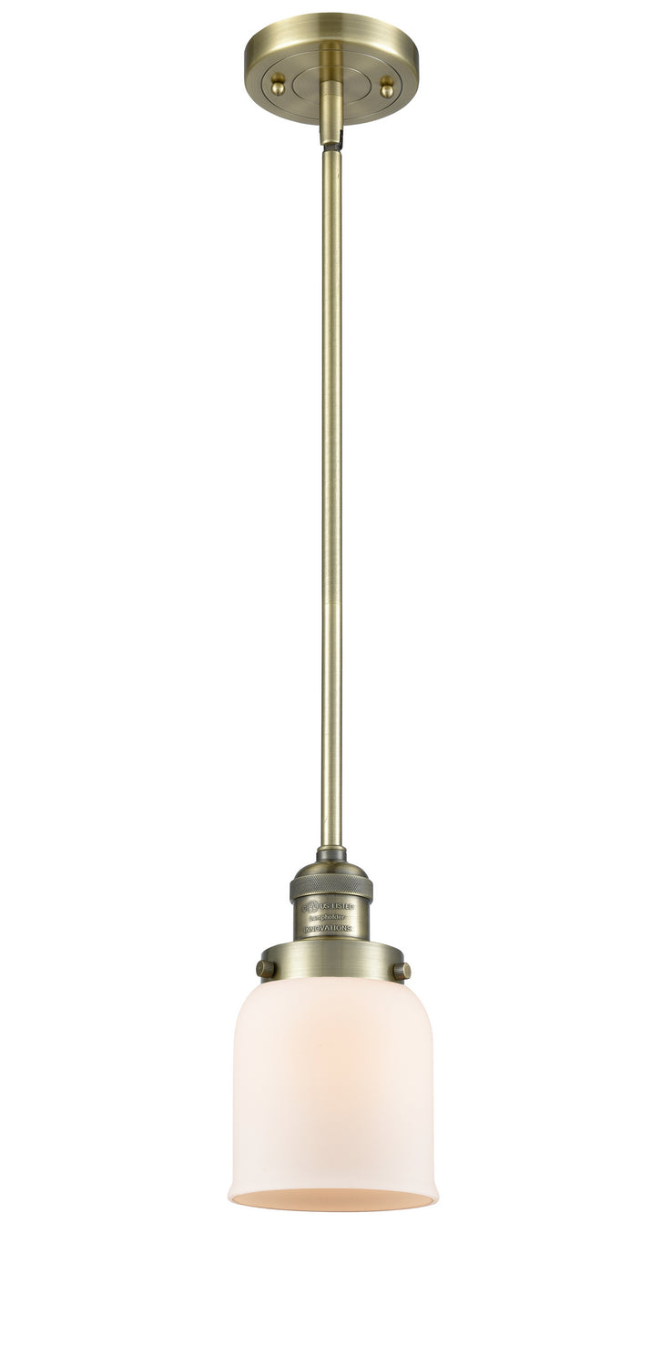 Innovations - 201S-AB-G51 - One Light Mini Pendant - Franklin Restoration - Antique Brass