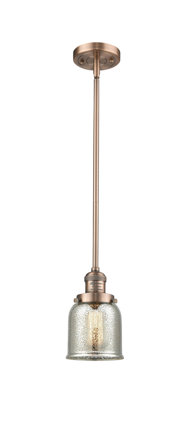Innovations - 201S-AC-G58 - One Light Mini Pendant - Franklin Restoration - Antique Copper