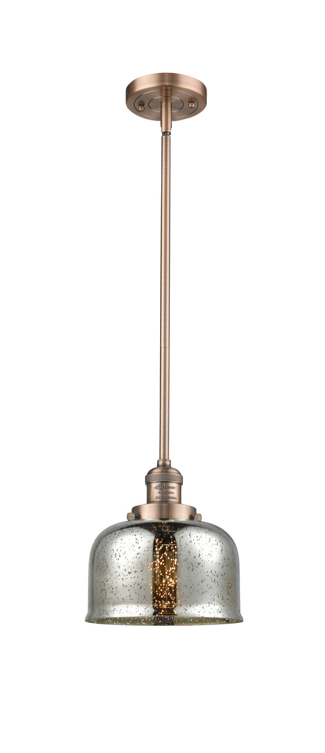Innovations - 201S-AC-G78 - One Light Mini Pendant - Franklin Restoration - Antique Copper