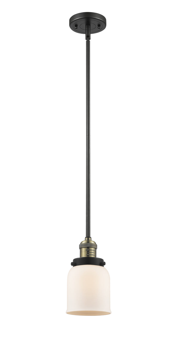 Innovations - 201S-BAB-G51 - One Light Mini Pendant - Franklin Restoration - Black Antique Brass