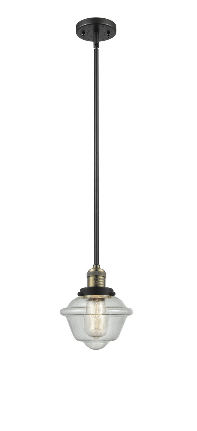 Innovations - 201S-BAB-G534 - One Light Mini Pendant - Franklin Restoration - Black Antique Brass
