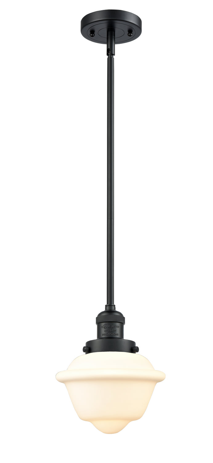 Innovations - 201S-BK-G531 - One Light Mini Pendant - Franklin Restoration - Matte Black