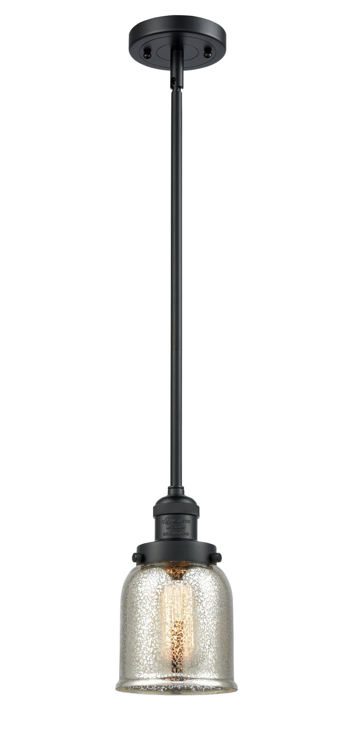Innovations - 201S-BK-G58 - One Light Mini Pendant - Franklin Restoration - Matte Black