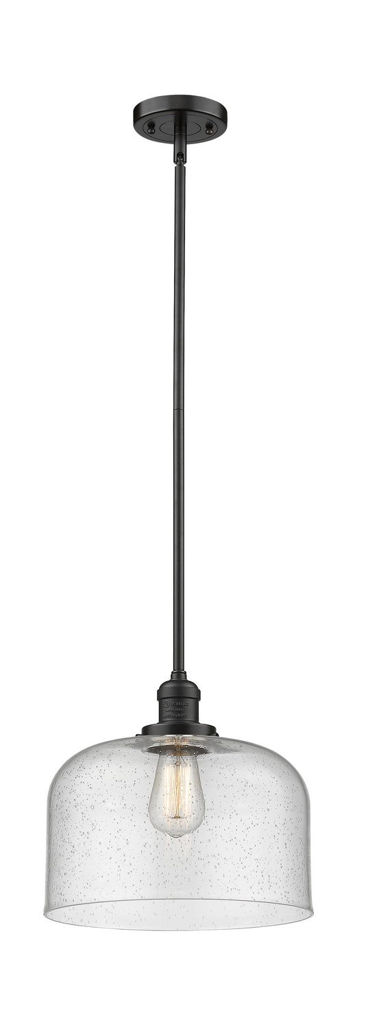 Innovations - 201S-OB-G74-L - One Light Mini Pendant - Franklin Restoration - Oil Rubbed Bronze